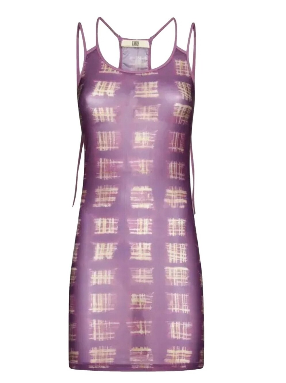 KNWLS Purple Vortex Minidress XS NWT